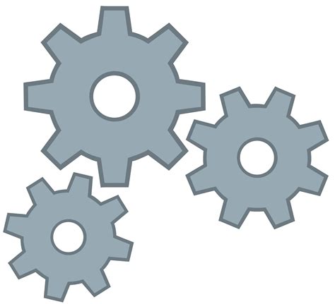 Gears Clipart No Background Clip Art Library