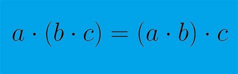 According to the associative property in mathematics, if you are adding or multiplying numbers, it does not matter where you put the brackets. The Associative and Commutative Properties