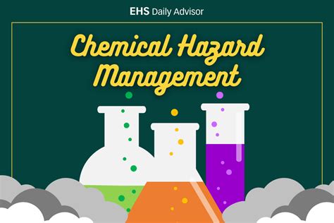 Infographic Chemical Hazard Management Ehs Daily Advisor
