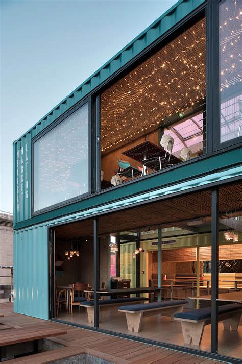 The New Wahaca Pop Up Project A Shipping Container Restaurant In London