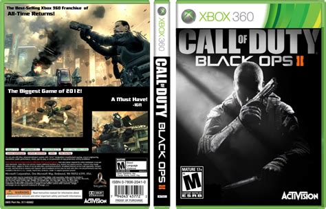 Call Of Duty Black Ops Ii Xbox 360 Box Art Cover By Probenji