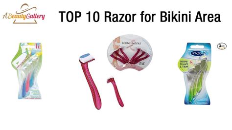 best razor for bikini area in 2018 youtube