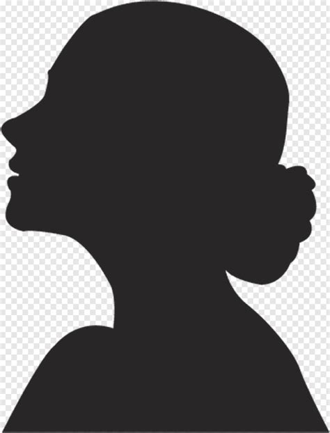 Woman Head Silhouette Ftestickers Silhouette Girl Woman People Png