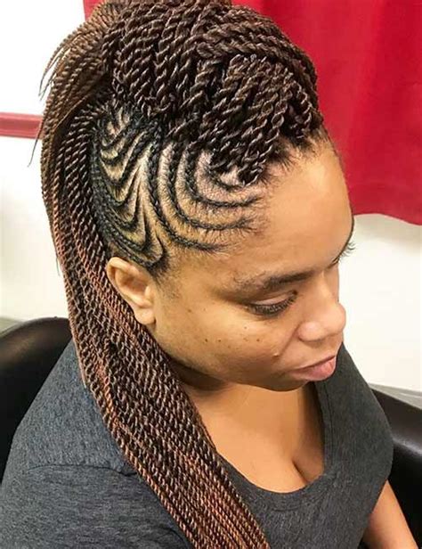 Natural Braided Mohawk Hairstyles For Black Women Catawba Valley