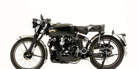 1952 Vincent Montlhery Black Shadow Motorcycle For Sale World Record