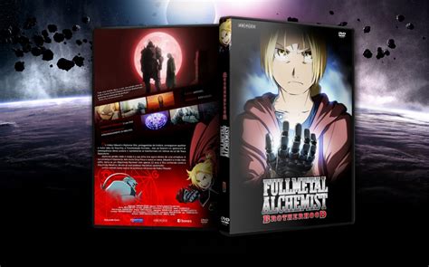 Fullmetal Alchemist Brotherhood Dvd Cover 1a3 By Phantomivee On