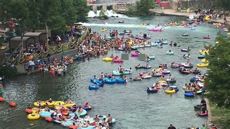 Rolling On The River Tubing In New Braunfels Youtube