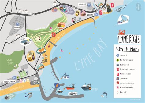 Lyme Regis - www.katiemooreillustration.co.uk