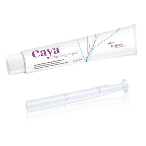 Caya Gel Espermicida Anticonceptivo Natural Para Usar Junto A Diafragma