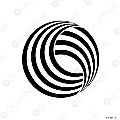 Abstract Circle Logo Design Colorful Round Logo Stock Vector 1803412
