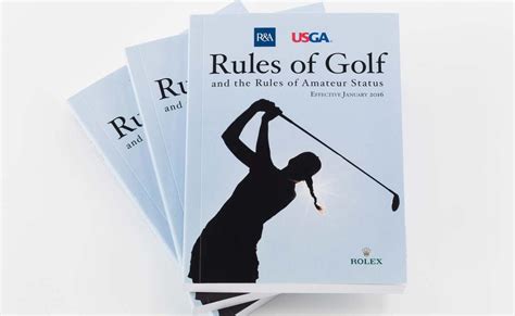 The Randa And The Usga Release 2016 Edition Of Rules Of Golf