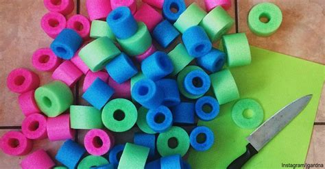 9 Fun Ways To Repurpose Pool Noodles Outside Of The Pool Swimming Pool Noodles Swim Noodles