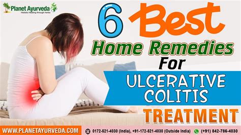 6 Best Home Remedies For Ulcerative Colitis Treatment Youtube