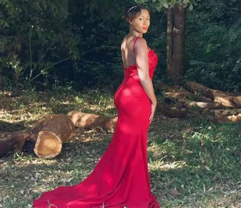 Slay Queen Kenyas Prettiest Cop Steps Out In Stunning Dress On
