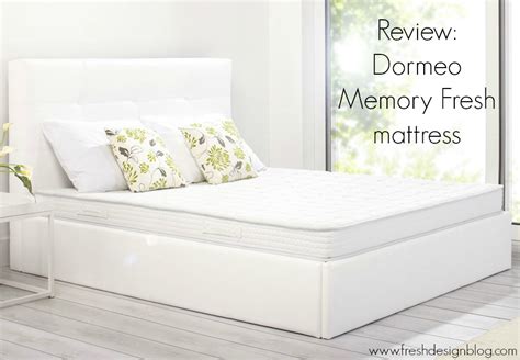 Honest mattress reviews covering the top brands in the industry. Sleep matters: Dormeo Memory Fresh mattress review ~ Fresh ...