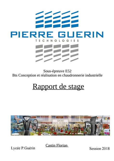 Rapport De Stage Achever By Flo Bpt Issuu