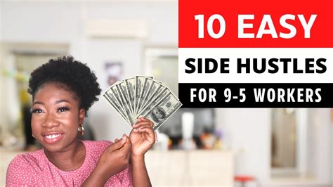 10 easy high paying side hustles for 9 5 workers youtube