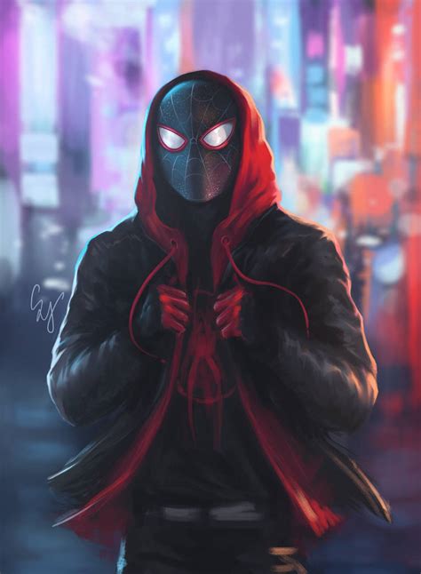 Miles Morales By Artofsamyang On Deviantart