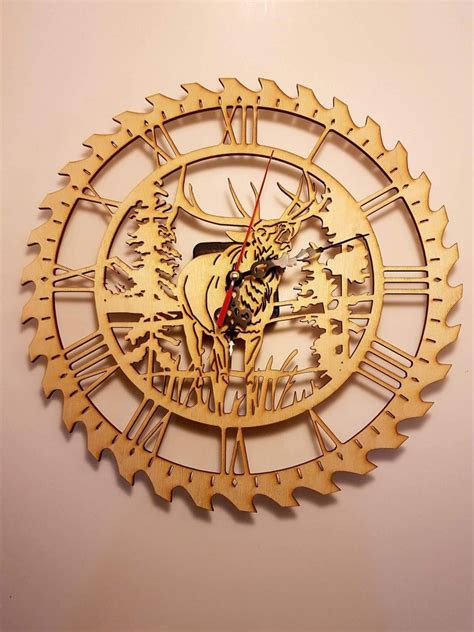Laser Cut And Custom Engraved Personalized Wooden Clocks Dandn Engraving