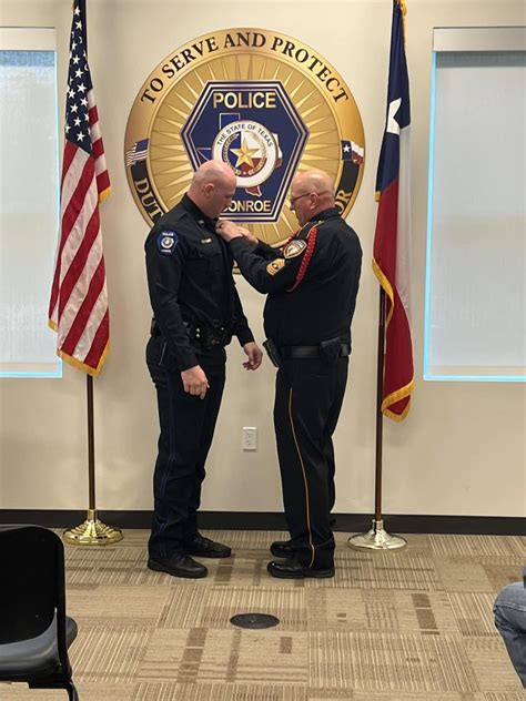 Conroe Police Swear In New Officers Montgomery County Police Reporter