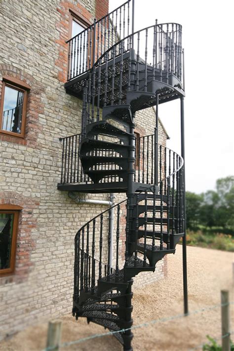 Spiral Staircases Cast Iron Metal Spiral Staircases Wilsons Yard