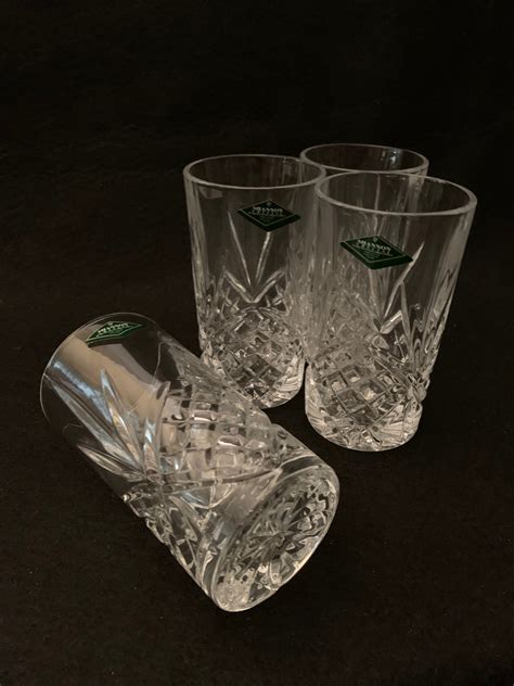について 特別価格godinger Highball Glasses， Italian Made Glass Tall Beverage Cups Set Of 4並行輸入