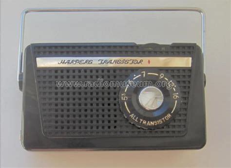 4 Transistor Radio Harpers International Inc New York Build 1957