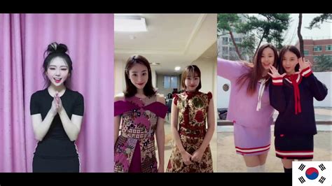 Cute Korean Girls Are Dancing Tik Tok Korea Compilation 1 Youtube