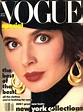 Isabella Rossellini by Richard Avedon Vogue US September 1985 Vogue ...