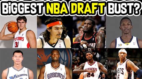 All Time Biggest Nba Draft Busts You Had To Witness Youtube
