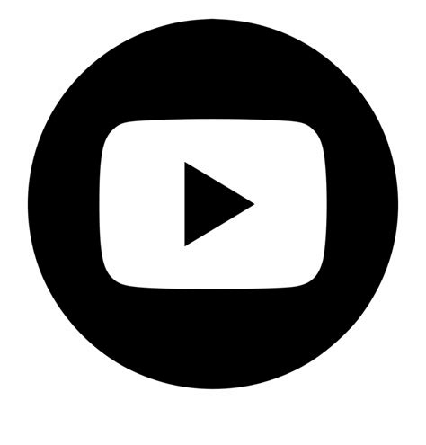 Free Black Youtube Logo Png Download Free Black Youtube Logo Png Png