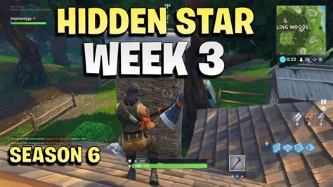 Secret Battle Star Week 3 Season 6 Location Fortnite Week 3 Hidden