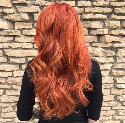 Redcopperorange Hair😍 Copper Orange Hair Long Hair Styles Hair