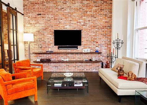 Home Brick Wall Living Room Brick Interior Wall Brick Living Room