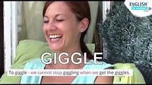What does to giggle mean? What are the giggles? - YouTube