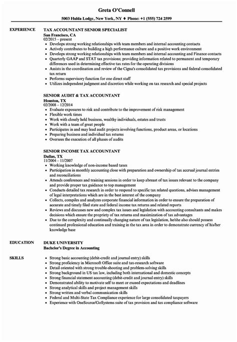 All of that work for an employer to take a glance. 25 Senior Accountant Resume Sample in 2020 | Accountant ...