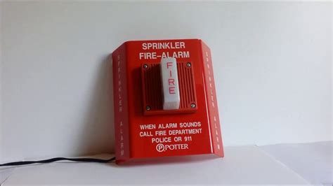 Potter Sash 120 Wheelock Mt4 115 Sprinkler Fire Alarm Hornstrobe