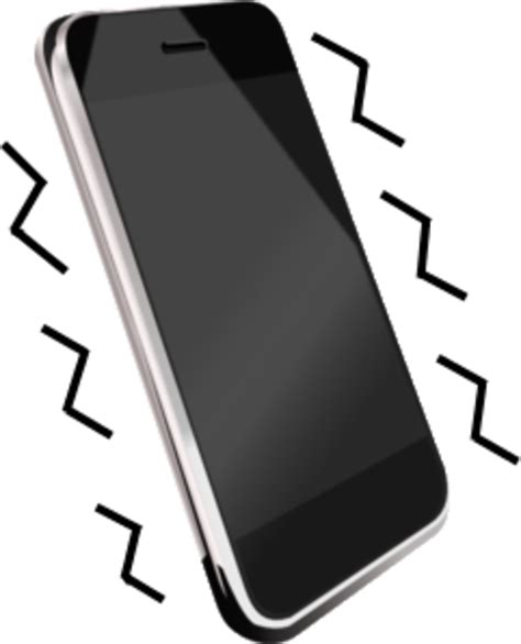 Vibrating Cell Phone Clipart 2 Clipartix