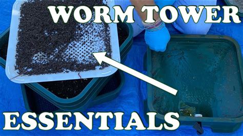 How To Build Maintain And Feed Your Worm Tower Worm Bins Vermicompost