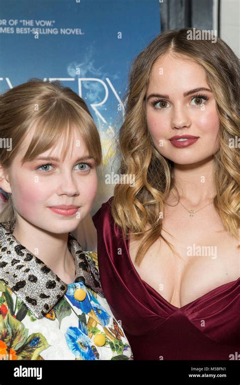 New York United States 20th Feb 2018 Angourie Rice And Debby Ryan
