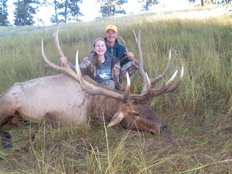 Potential State Record Elk Taken By 14 Year Old Girl In Nebraska