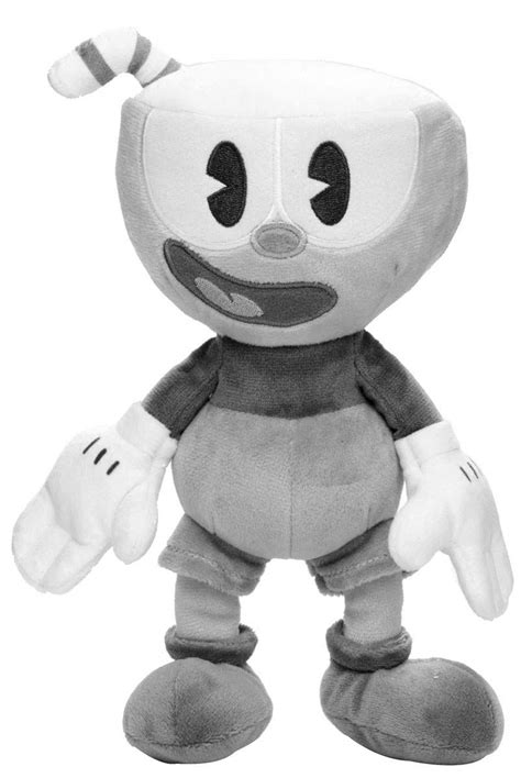 Buy Funko Plush Cuphead Cuphead Black And White Collectible Figure