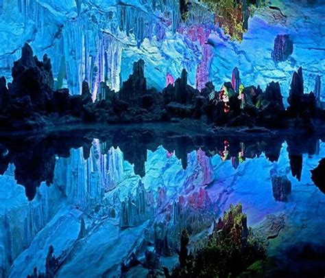 Reed Flute Cave Guangxi China Natural Cave Reed Flute Cave