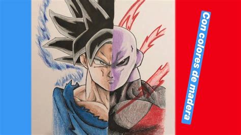 Como Dibujar A Goku Ultra Instinto Vs Jiren How To Draw Goku Ultra