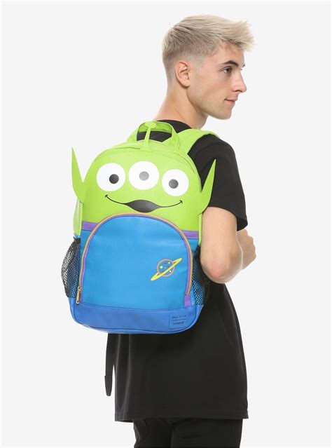 Loungefly Disney Pixar Toy Story Alien Faux Leather Backpack Hot
