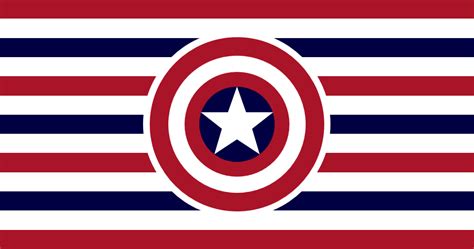 Flag For Captain America Vexillology