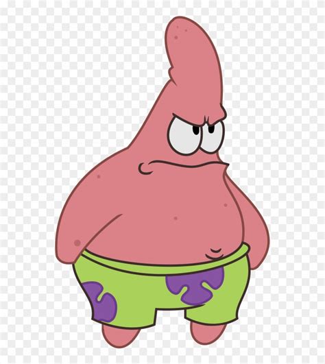 I Am Angry So I Made An Angry Patrick Patrick Star Meme Png