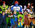 Todos los Androides de la Patrulla Roja - Mundo Dragon Ball | Anime ...