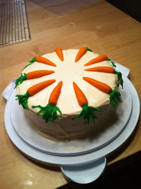 1st Attempt Carrot Cake
