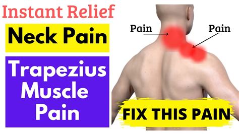 Quick Neck Pain Relief Stretch Neck Muscle Stiffness Release